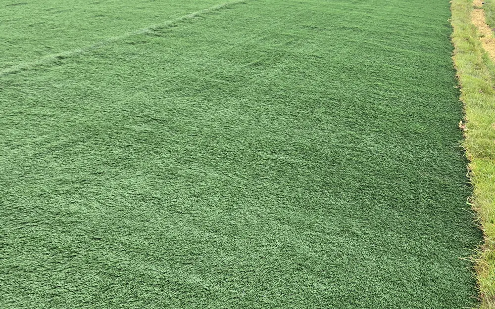 The hybrid carpet laid at Lakeview, Claregalway GAA