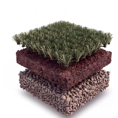 Cut-away render of the Hybrid Club build-up